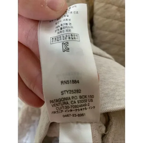 Patagonia organic cotton quilt snap-t pullover women's size small 25282 - Picture 5 of 5